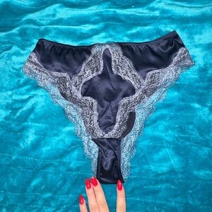 New VS Dream Angels Satin Lace Brazilian Panty